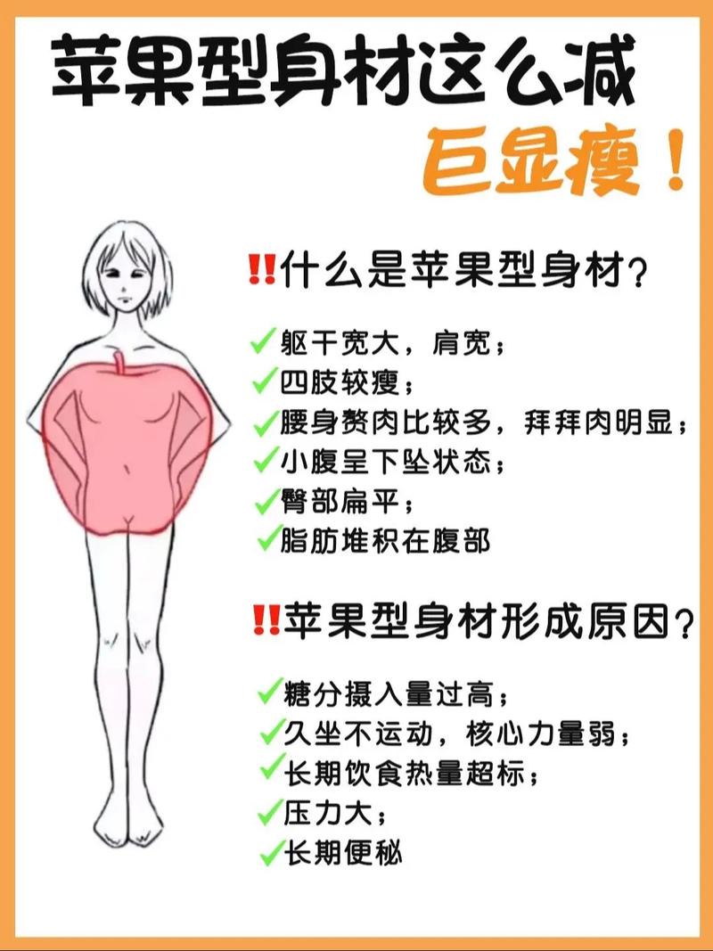 苹果身材如何有效减肥，快速减掉腰腹赘肉？