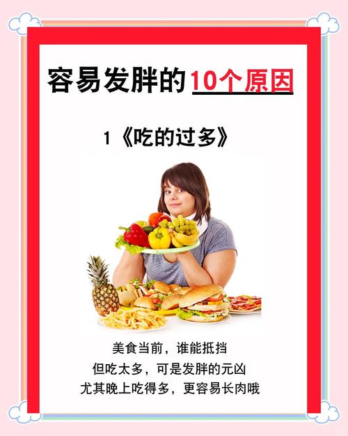 揭秘长胖的5大原因，你中招了吗？