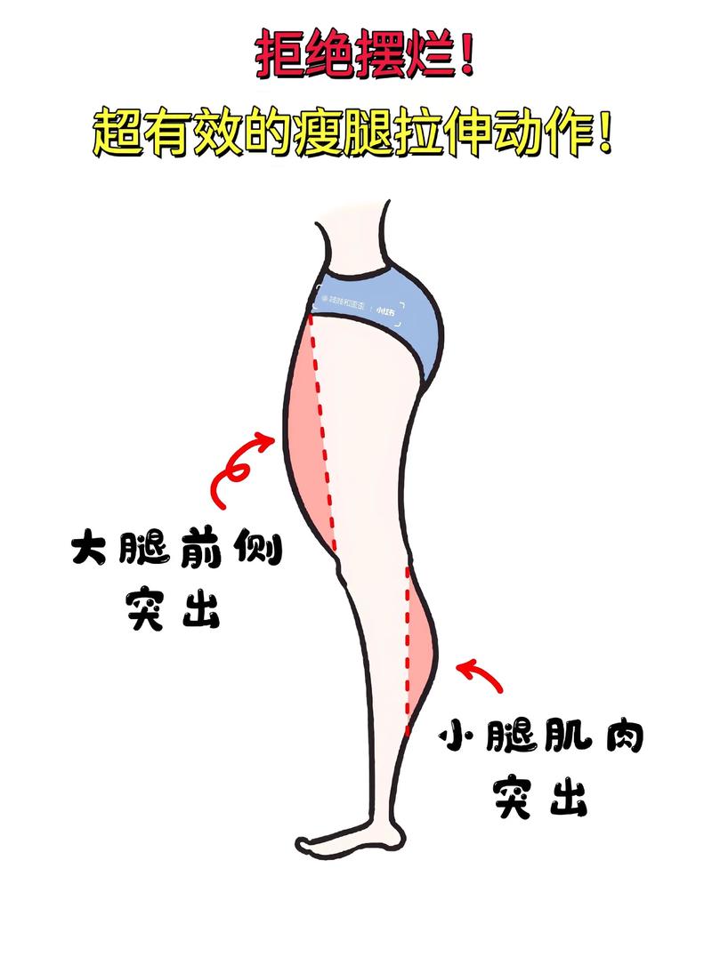 如何在家轻松减掉萝卜腿，有效改善腿部线条？