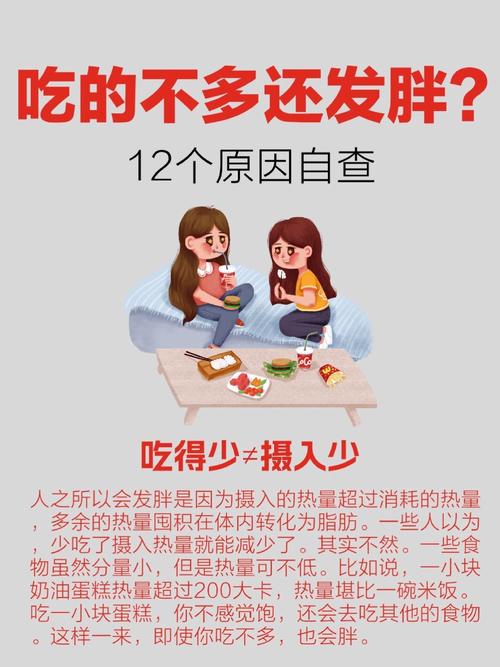 为何吃得不多体重却持续增加，反而越来越胖呢？