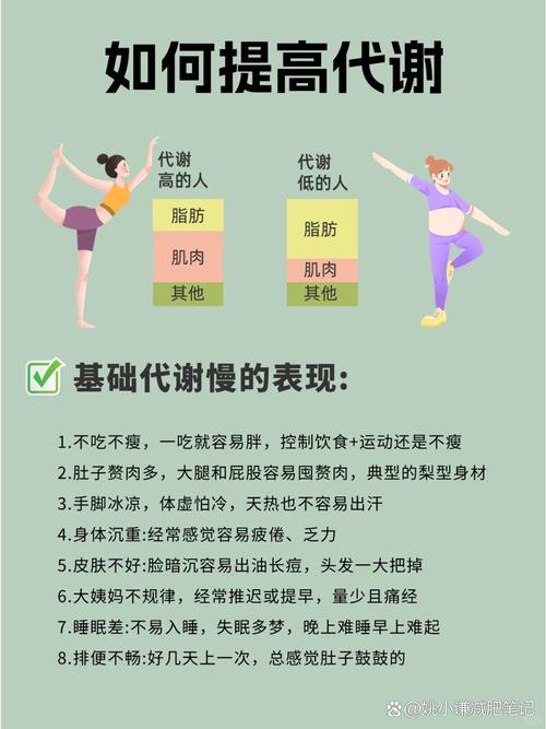 如何同过简单几招提高基础代谢，轻松变成易瘦体质？