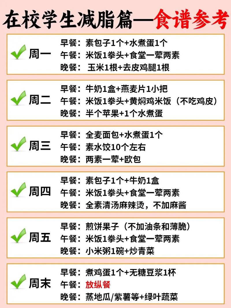 住校学生如何高效减肥，不运动也嫩瘦？