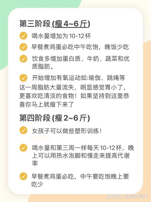 17天减肥计划具体是怎样的，能分享下吗？