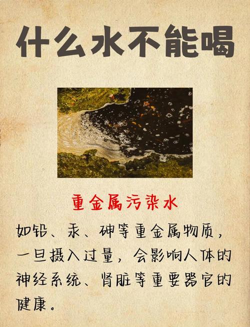 这五种水有哪些是不可以喝的呢？