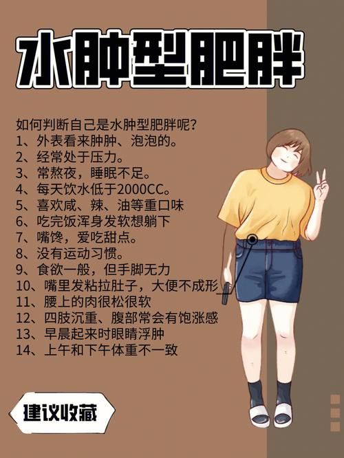 什么是导致身体出现水肿现象的肥胖类型？