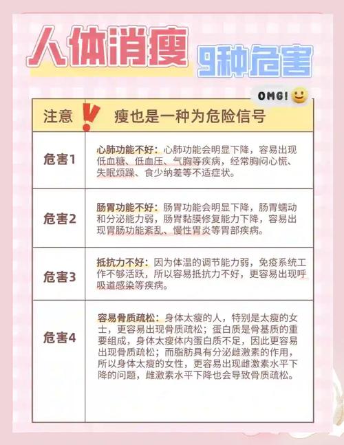 瘦子为何会面临六大疾病威胁？减肥别太瘦真的安全吗？