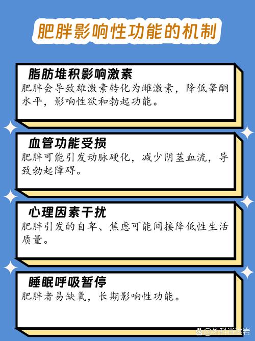 男人肥胖真的会影响性功能吗？