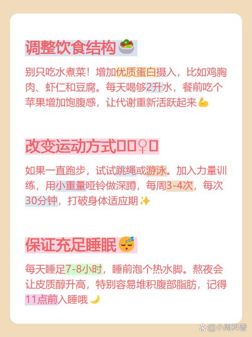 如何突破运动减肥瓶颈，仅靠合理饮食能否长期瘦身成功？