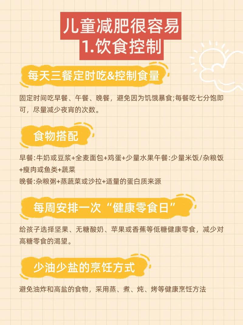 如何制定有效的儿童肥胖治疗方案？