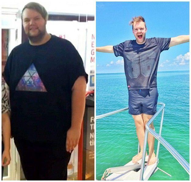 英国胖小伙一年旅行减重76公斤，他怎么Zuo到的？