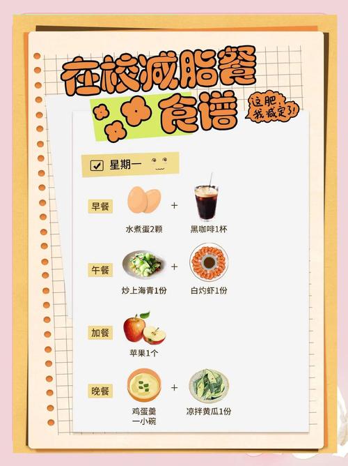 住校大学生如何同过合理饮食和运动有效减肥？