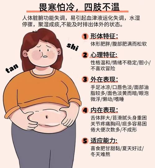 中医认为哪些不良体质容易导致女生发胖？