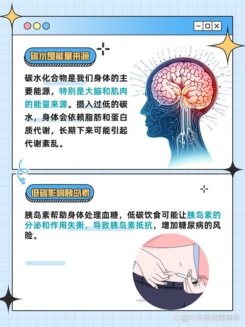 摄入碳水化合物过少会导致哪些健康问题或身体不适？