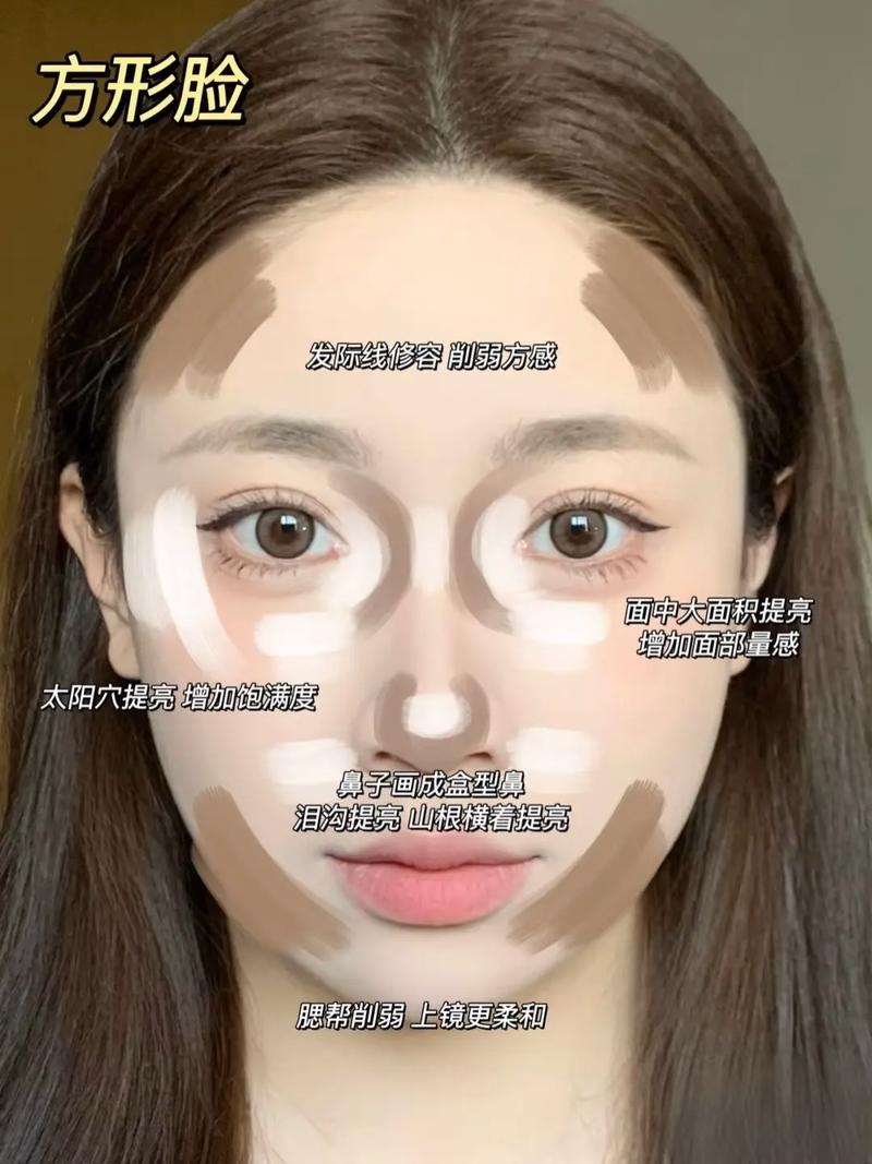 如何学习大饼脸MM的化妆技巧，打造自然无瑕妆容？