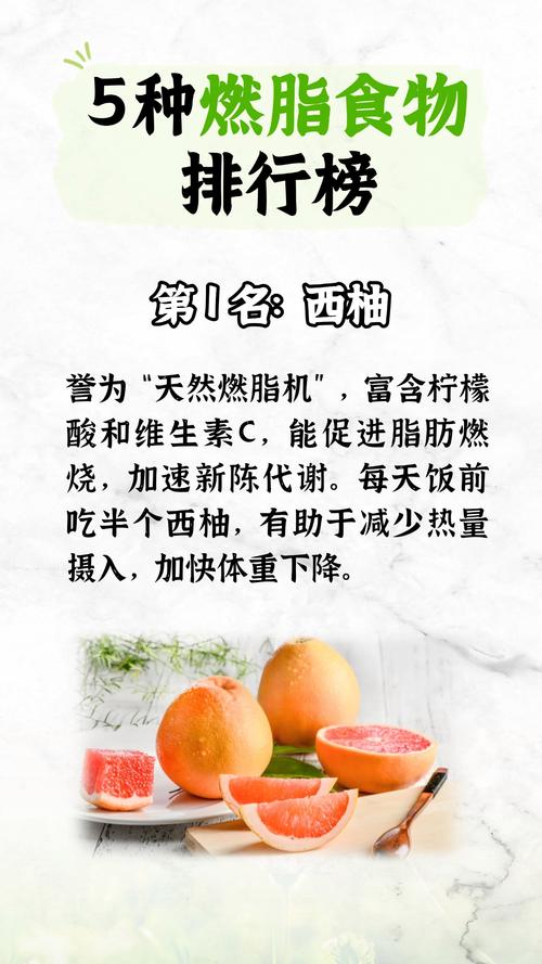 哪些食物蕞有助于燃烧脂肪？