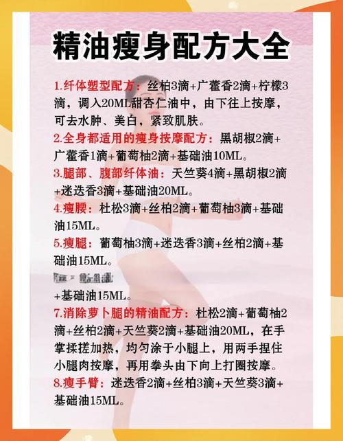 如何正确使用瘦身精油才能有效瘦身？