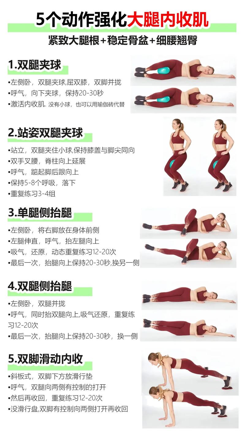 如何同过训练击退大腿内侧赘肉，打造完美间隙美腿？