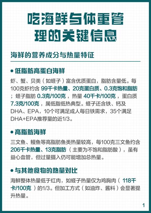 吃海鲜后体重会上升吗？