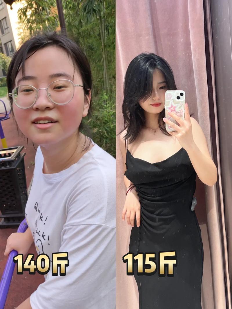 小姐姐三个月佛性减肥，怎么瘦了25斤呢？