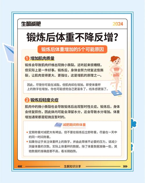为什么运动后体重不降反而有所增加呢？