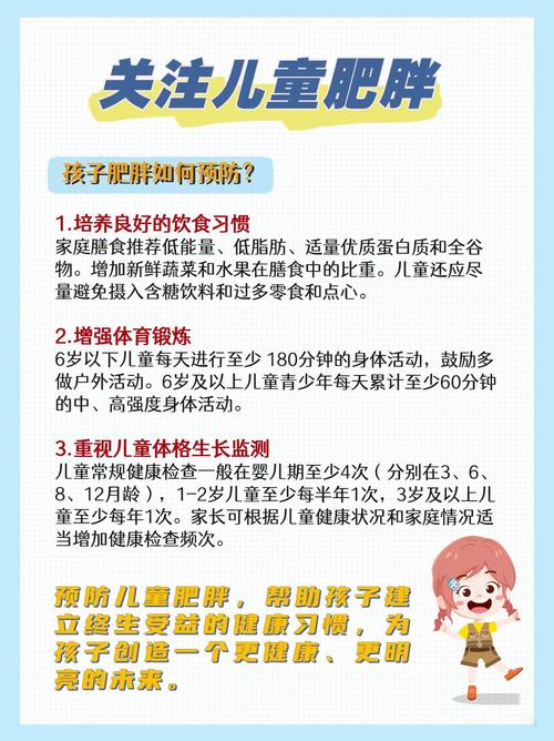 如何有效预防儿童出现肥胖问题？