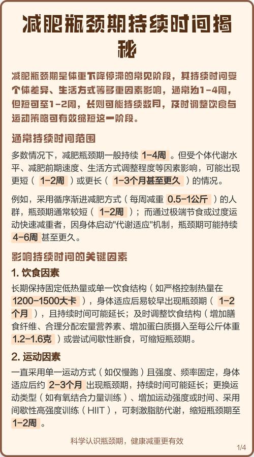 如何突破减肥瓶颈期，有效解决持续减重难题？