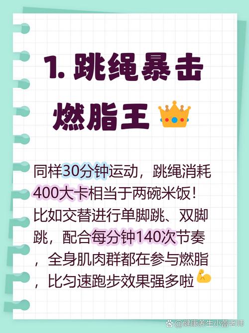 跳绳能燃烧多少卡路里效果真的超乎想象吗？